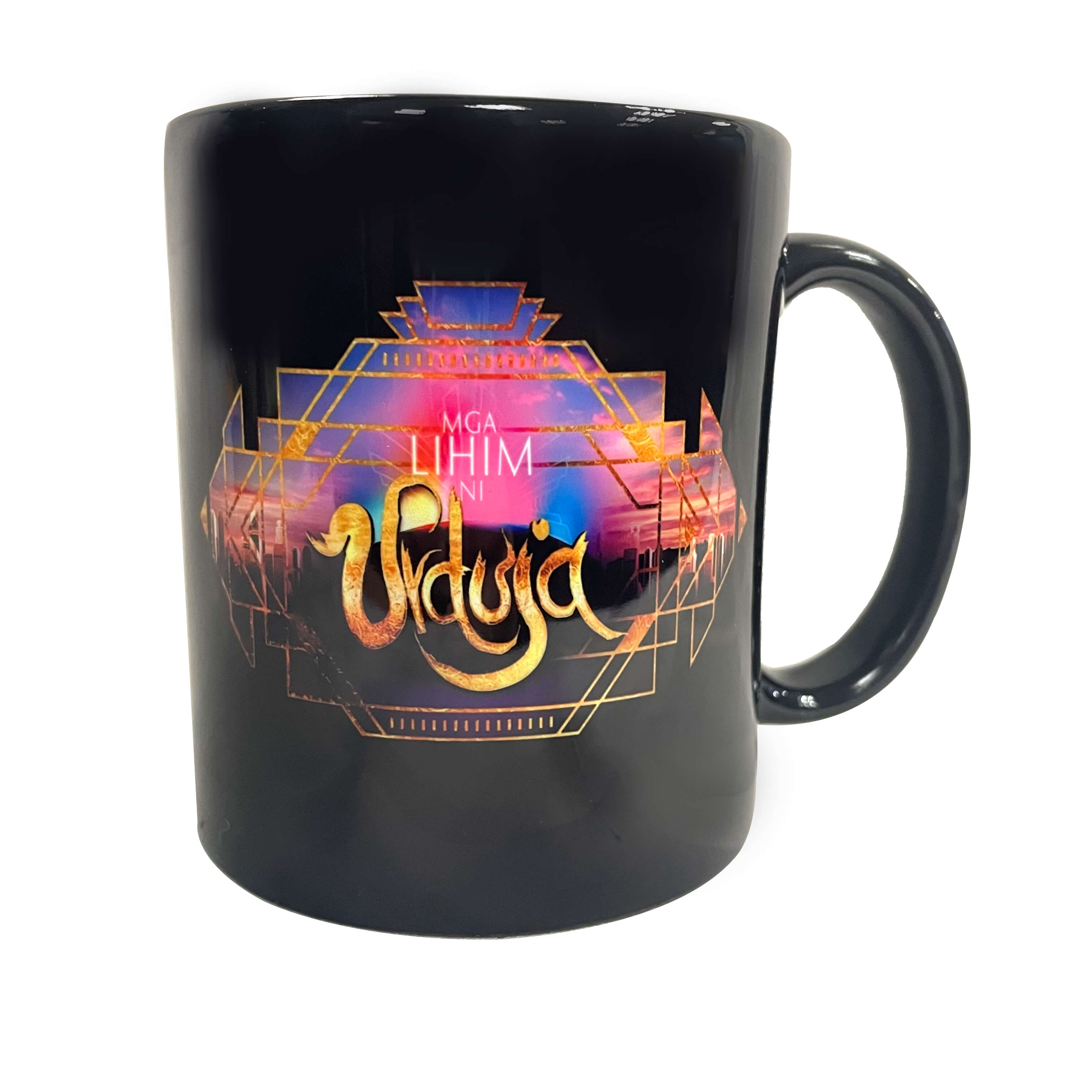 MGA LIHIM NI URDUJA CERAMIC MUG BLACK