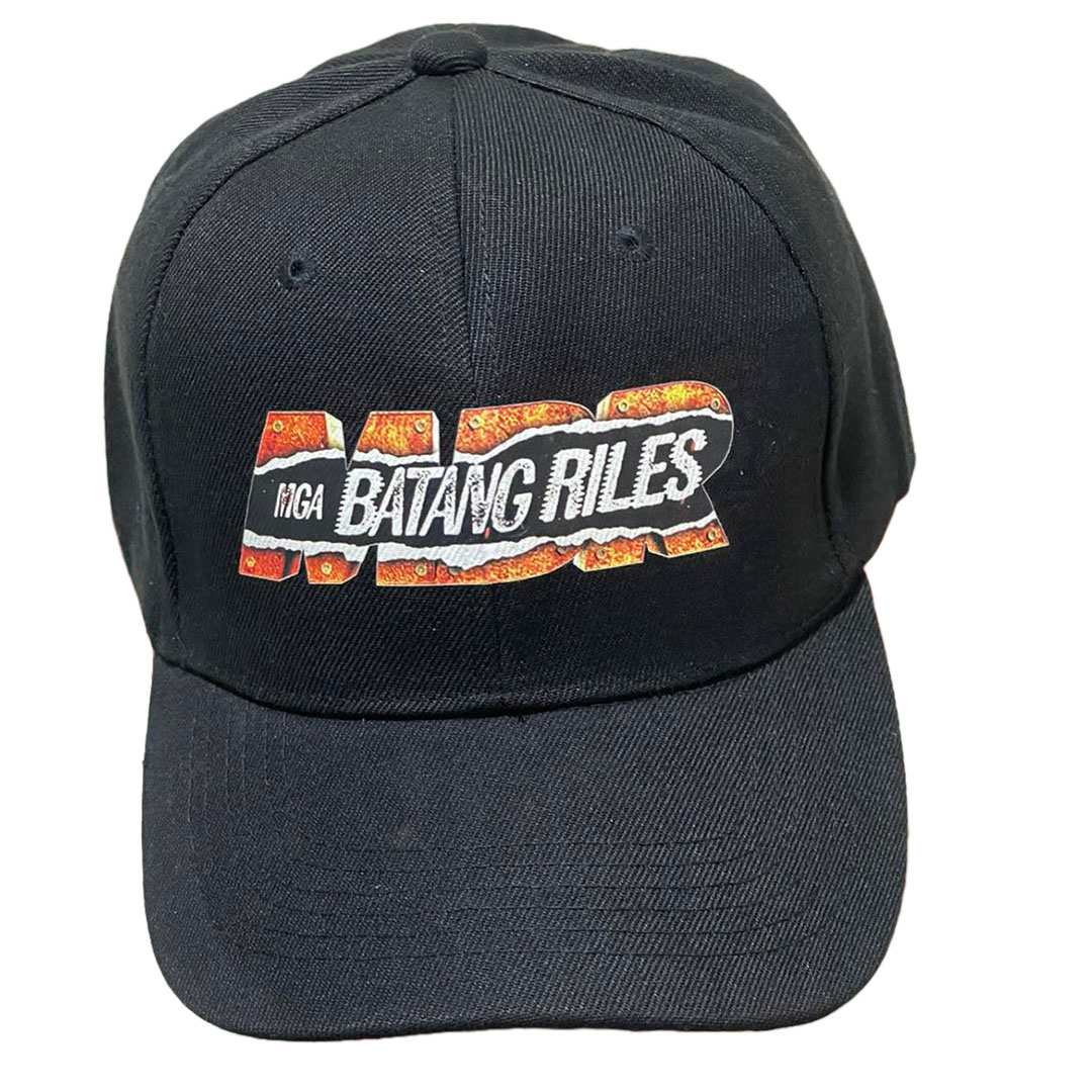 MGA BATANG RILES CAP BLACK
