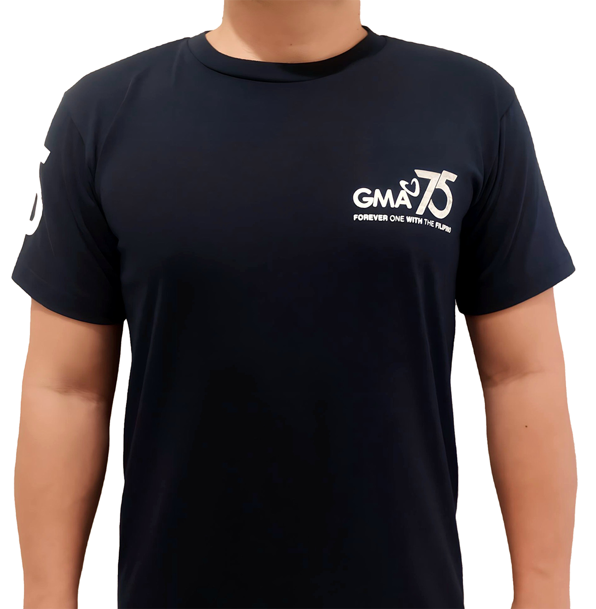 GMA 75TH ANNIVERSARY DRIFIT SHIRT BLACK